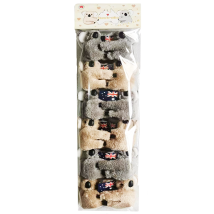 Pack Clip On Koala Plain Flag
