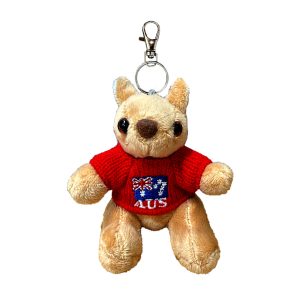 Roo Toy Keyring w/Red Sweater