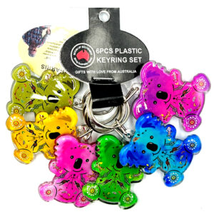 6 Bunch Acrylic Keyring(Design be Authorised)