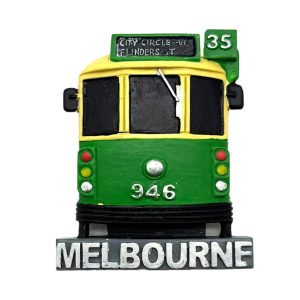 Resin Magnet-MEL Tram Head