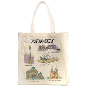 Canvas Bag Sydney Landmarks