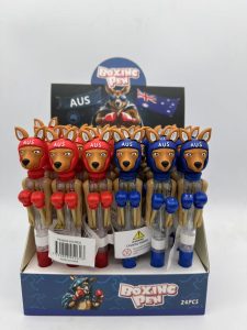 Ball Pen Boxing Kangaroo Mix (12pcs/Each Color)