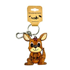 Three Layers Keychain Kangaroo