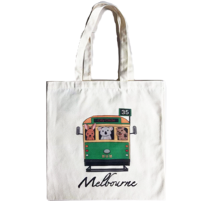 Canvas Bag Mel Tram Head
