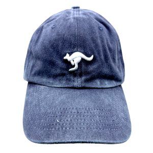 Cap Washed Fabric Blue