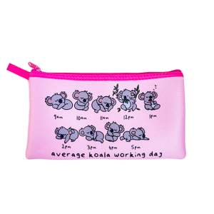 Neoprene Pencil Case Sleep Koala