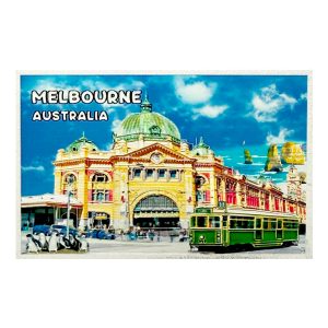 PVC Magnet Melbourne  (Package without card-12pcs/Pack)