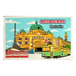 PVC Magnet Melbourne (Package without card-12pcs/Pack)