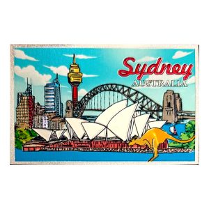 PVC Magnet Sydney (Package without card-12pcs/Pack)