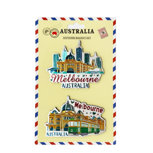2 pcs PVC Magnet Melbourne