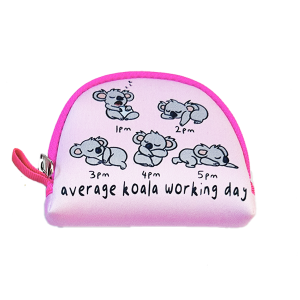 Neoprene Coin Purse Sleep Koala
