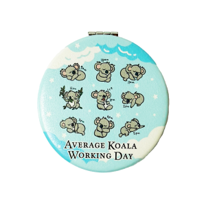Quality Cosmetic Mirror Koala Sleep (Package with Card)