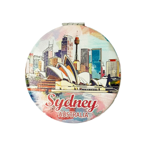 Quality Cosmetic Mirror Sydney Pink(Package with Card)