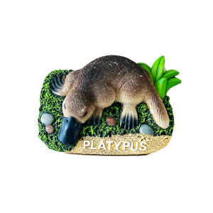 3D Fridge Magnet Platypus