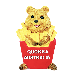 3D Fridge Magnet Quokka Fries