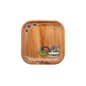 Timber Square Plate 16cm Sydney