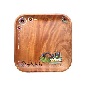 Timber Square Plate 20cm Sydney